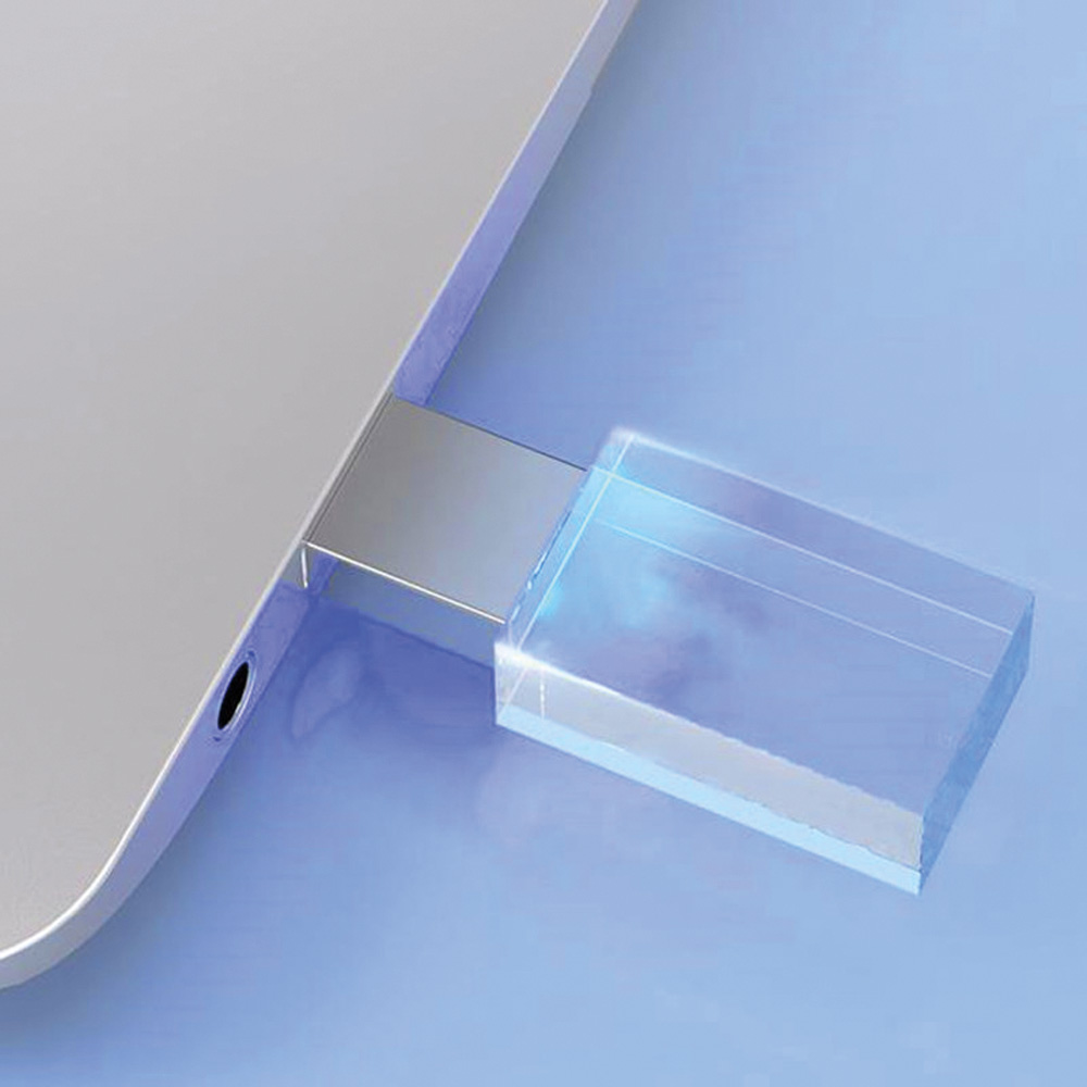8190-16GB Kristal USB Bellek - Seri Promosyon görsel 2