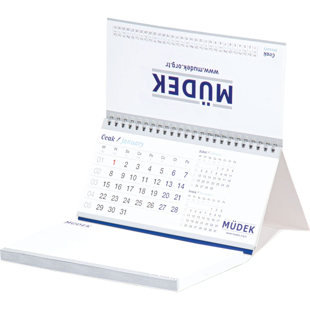 AMT-11 Notluklu Masa Takvimi - Seri Promosyon görsel 3