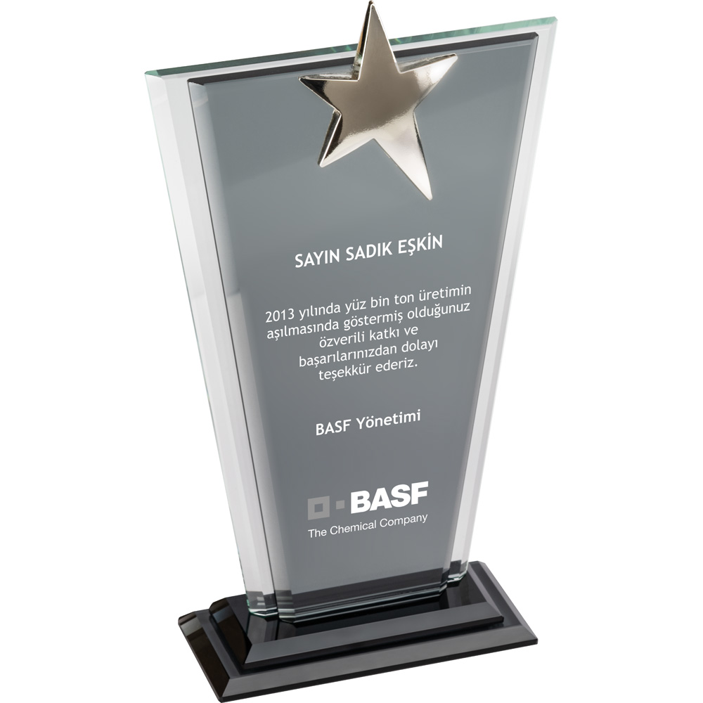 Kristal Plaket